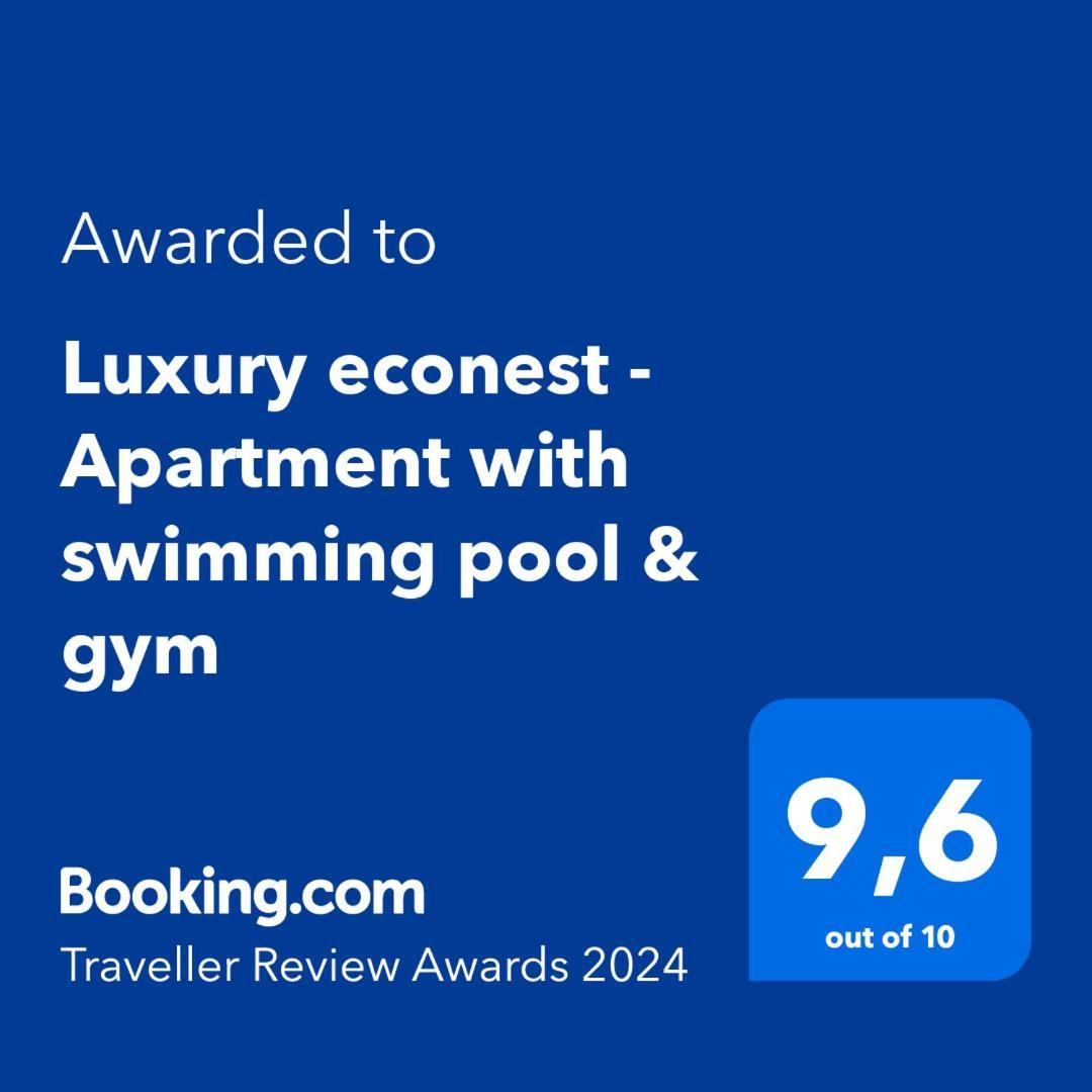 Appartement Luxury Econest - With Swimming Pool & Gym